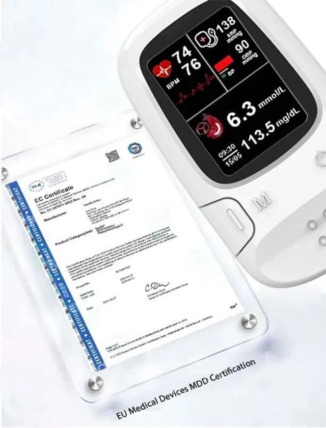🔥Black Friday Sale🎁-Ringminds® Develops Newly Launched Non-Invasive Smart Glucose Meter 🔥made in the USA🔥
