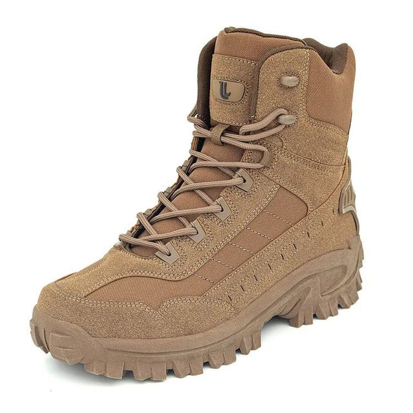 Mens Orthopedic Support Anti-Puncture Work Boots Waterproof Anti-Sprain Hiking Boots