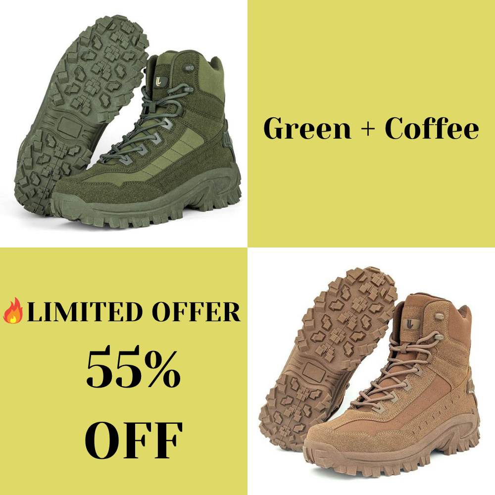 Mens Orthopedic Support Anti-Puncture Work Boots Waterproof Anti-Sprain Hiking Boots