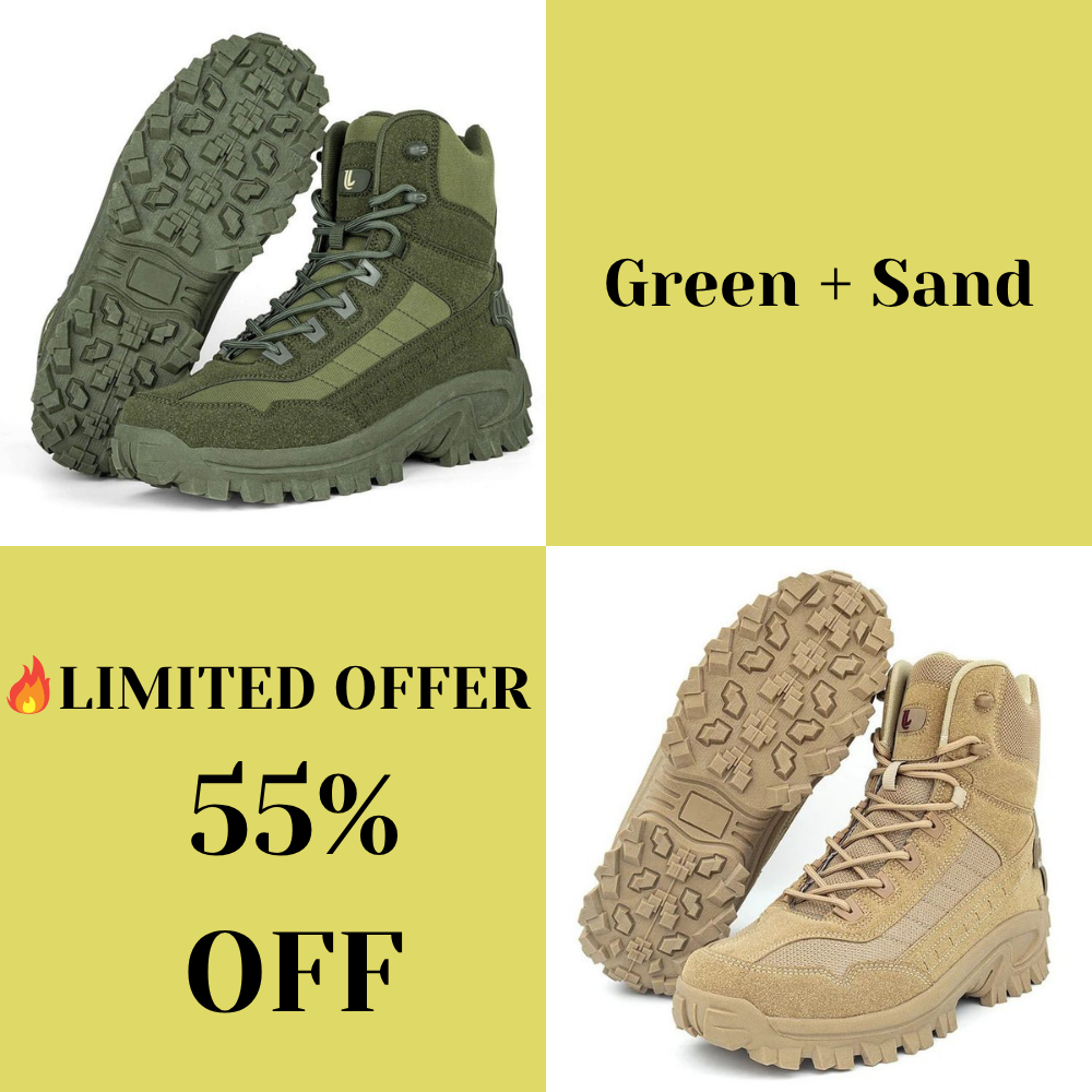 Mens Orthopedic Support Anti-Puncture Work Boots Waterproof Anti-Sprain Hiking Boots
