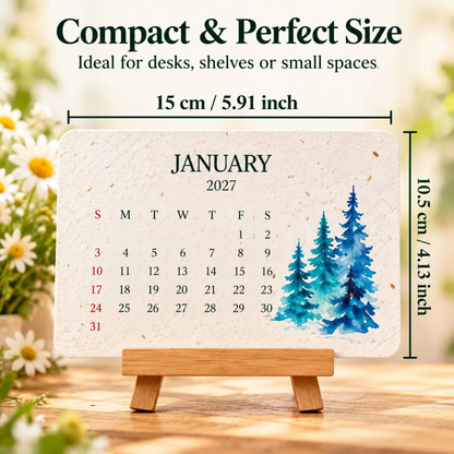 🎄Early Holiday Sale 50% OFF 🌱Eco-Friendly Plantable “Timeless” Seed Calendar 2027