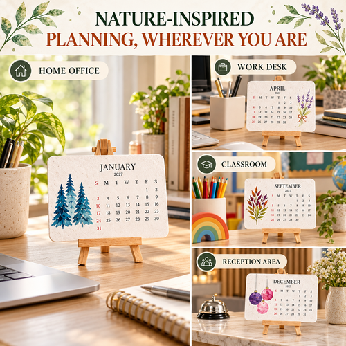 🎄Early Holiday Sale 50% OFF 🌱Eco-Friendly Plantable “Timeless” Seed Calendar 2027