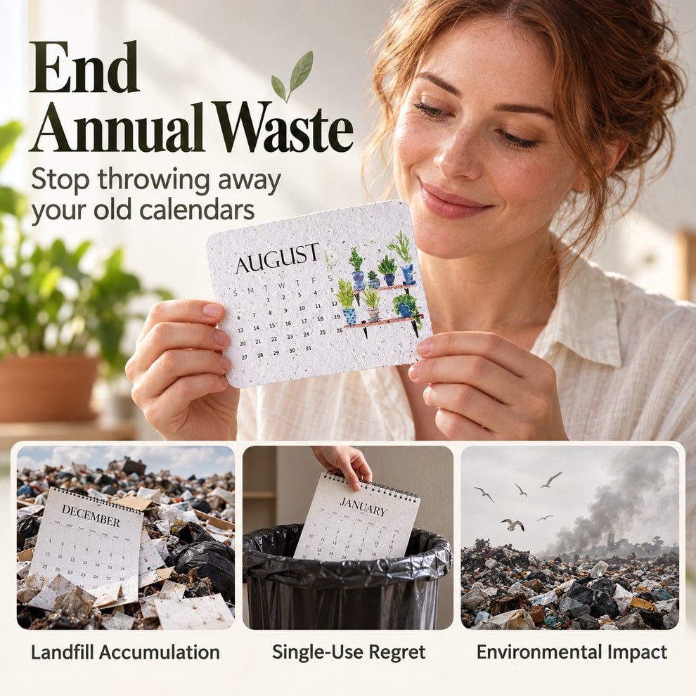 🎄Early Holiday Sale 50% OFF 🌱Eco-Friendly Plantable “Timeless” Seed Calendar 2027