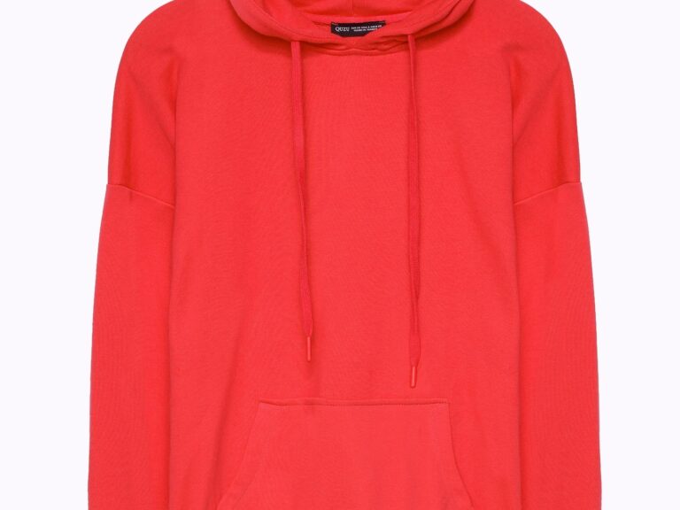 Oversize Kapüşonlu Sweatshirt Mercan