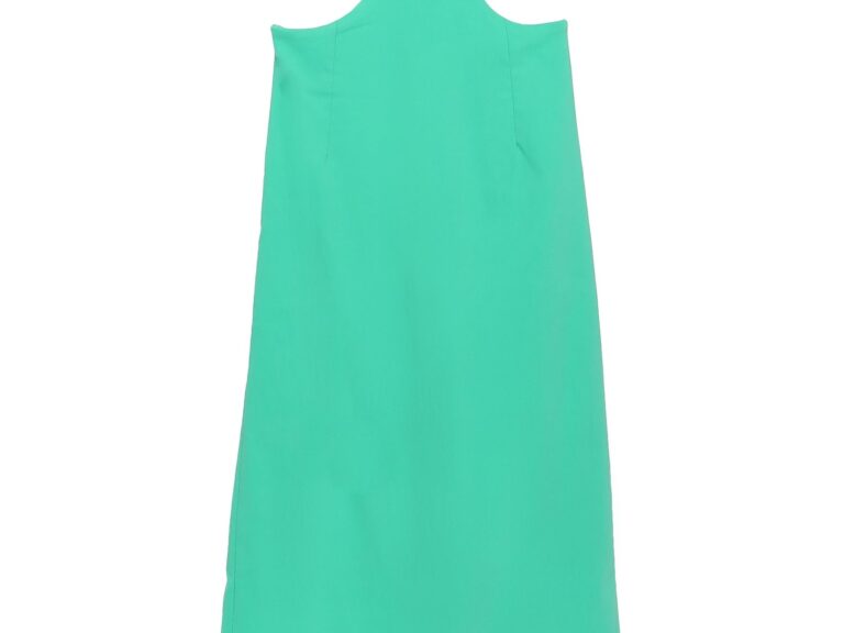 Cut Out Midi Boy Elbise Apple Mint